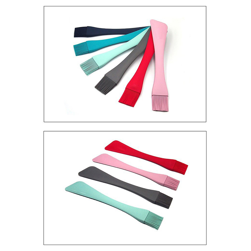 Brosse à huile à double extrémité en silicone